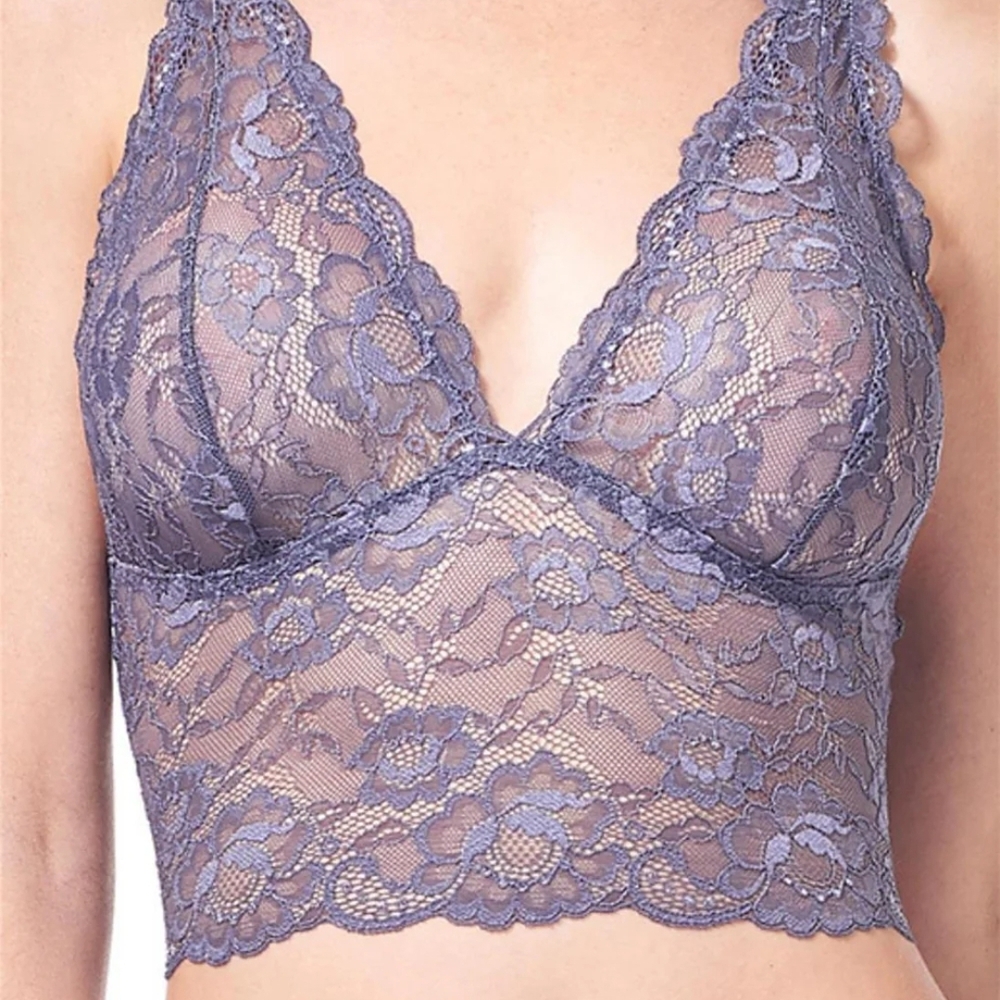 Lace Bralette in Purple